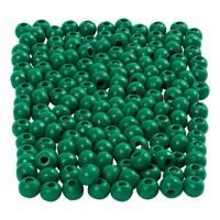 Creativ Company Houten kralen groen, 150st.