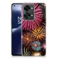 OnePlus Nord 2T Silicone Back Cover Vuurwerk - thumbnail
