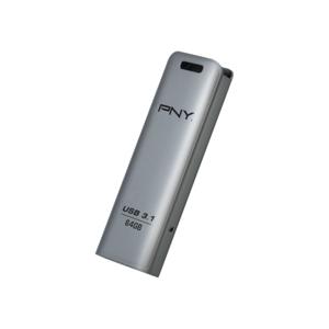 PNY FD64GESTEEL31G-EF USB flash drive 64 GB 3.2 Gen 1 (3.1 Gen 1) Roestvrijstaal