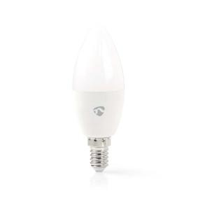 Nedis SmartLife Multicolour Lamp | Zigbee 3.0 | E14 | 470 lm | 4.9 W | RGB / Warm tot Koel Wit | 2200 - 6500 K | Android / IOS | Kaars | 1 Stuks -