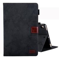 Voor iPad mini (2019) Business stijl horizontale Flip lederen draagtas met houder & kaartsleuf & fotolijstjes & slaap/Wake-up functie (zwart)