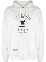 CHOCOOLATE hoodie en coton à logo imprimé - Gris