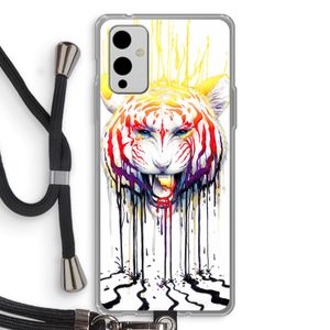 Fading: OnePlus 9 Transparant Hoesje met koord