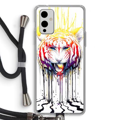 Fading: OnePlus 9 Transparant Hoesje met koord