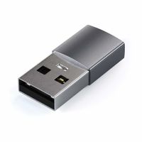 Satechi ST-TAUCM tussenstuk voor kabels USB-A USB-C Grijs - thumbnail