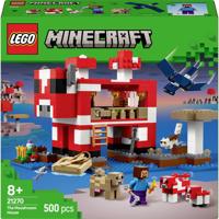 LEGO® MINECRAFT 21270 Het paddestoel-koetshuis