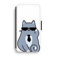 Cool cat: iPhone XR Flip Hoesje