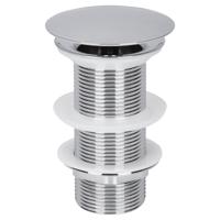 Differnz afvoerplug always open | L | chroom | 72mm