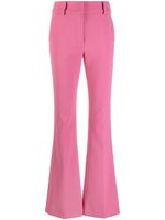 Boutique Moschino pantalon de tailleur à coupe évasée - Rose - thumbnail