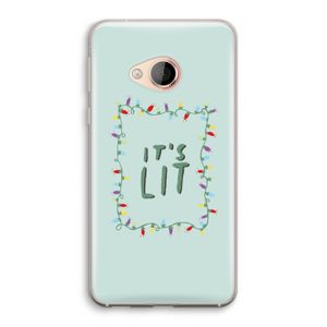It's Lit: HTC U Play Transparant Hoesje