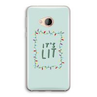 It's Lit: HTC U Play Transparant Hoesje