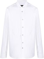 Philipp Plein chemise à empiècement plissé - Blanc - thumbnail