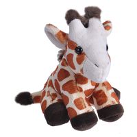 Pluche knuffel Giraffe van 13 cm   -