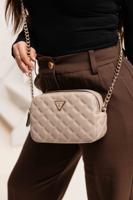 Guess Giully Mini Schoudertas Dames Beige - Kleur: Beige | Soccerfanshop