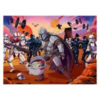 Ravensburger the mandalorian - de krachtmeting legpuzzel, 200st.