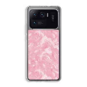 Abstract Painting Pink: Xiaomi Mi 11 Ultra Transparant Hoesje