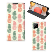 Samsung Galaxy A42 Flip Style Cover Ananas