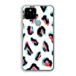 Cheetah color: Google Pixel 5 Transparant Hoesje
