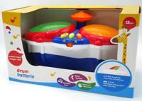 Jonotoys Drum speel setje met diverse geluidjes Jonotoys Drum speel setje met diverse geluidjes