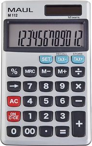 MAUL M112 calculator Pocket Rekenmachine met display Zilver
