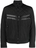 BOSS bomber à motif de losanges - Noir