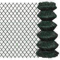 Gaashek 0,8x25 m staal groen