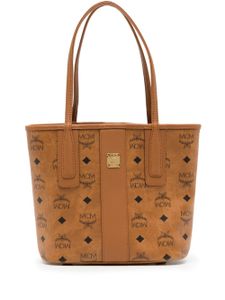 MCM mini sac cabas Liz à design réversible - Marron