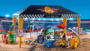 PLAYMOBIL Stuntshow Werkplek Tent 70552