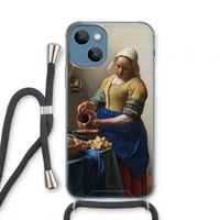 The Milkmaid: iPhone 13 mini Transparant Hoesje met koord