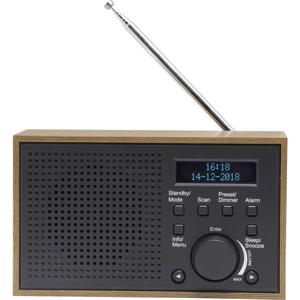 Denver DAB-46 Radio DAB+, VHF (FM) Grijs
