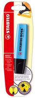 STABILO BOSS ORIGINAL markeerstift, op blister, blauw