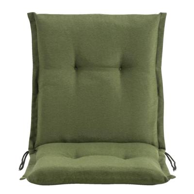Leen Bakker - Terrasstoelkussen Brest - Donker - 100x50 Cm - Polyester - Groen - 8x50x100 Cm