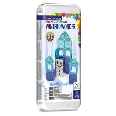 Magna-Tiles - Micro Mags Winter Wonder Travel Set - 26-delig