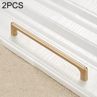2 stuks 9011-160 moderne eenvoudige kast deur handvat lade kast zink legering handvat (goud)
