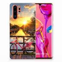 Huawei P30 Pro | Silliconen Back Cover | Amsterdamse Grachten