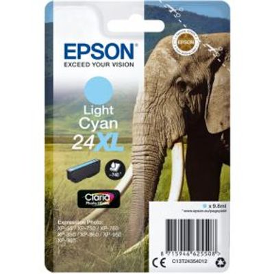 Epson C13T24354012 9.8ml 740pagina's Lichtyaan inktcartridge