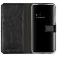 Selencia telefoonhoesje Booktype Galaxy S22 (Zwart)