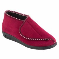Pantoffel bordeaux hoog dames | Kies uw maat : Maat 38 | MSF