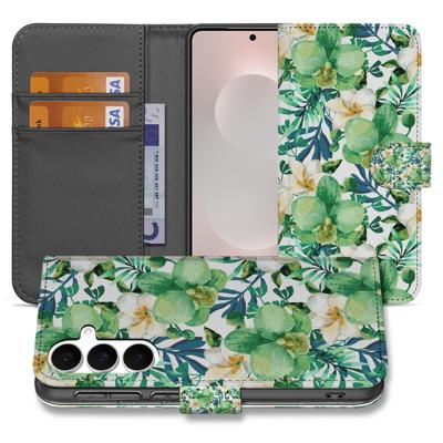 Samsung Galaxy S25 FE Hoesje Orchidee Groen Samsung Galaxy S25 FE Hoesje Orchidee Groen