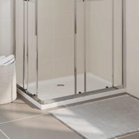 Douchebak rechthoekig 70x100 cm ABS wit