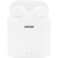 Denver TWE-36 In Ear oordopjes Bluetooth Stereo Wit Oplaadbox - thumbnail