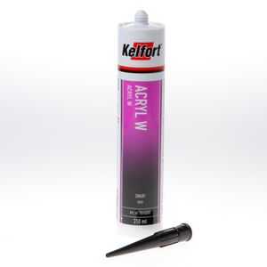 Acrylkit-w zwart 310ml