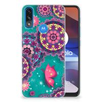 Motorola Moto E7/E7i Power | Hoesje maken | Cirkels en Vlinders