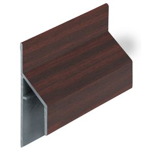 Keralit trim/kraal aansluitprofiel Mahonie (2810) (gevelbekleding)