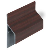 Keralit trim/kraal aansluitprofiel Mahonie (2810) (gevelbekleding)