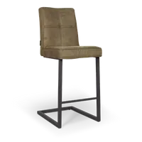 Barstoel (swingframe - laag) Jaxx - Otis Olijf (sale) - thumbnail