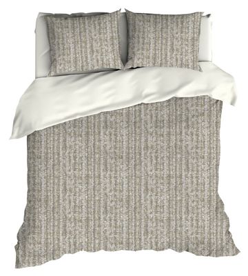 Romanette Flanellen Dekbedovertrek Celtic Grijs-Lits-jumeaux (260 x 200/220 cm)