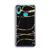 Gouden marmer: Huawei P Smart (2019) Transparant Hoesje