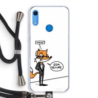 GSM secure: Huawei Y6s Transparant Hoesje met koord