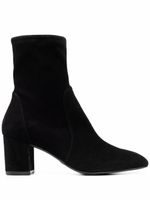 Stuart Weitzman bottines en daim 65 mm - Noir - thumbnail